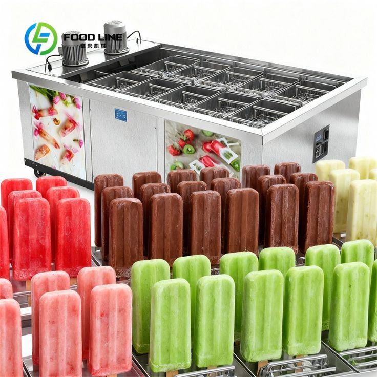 Commercial popsicle moulding machine
